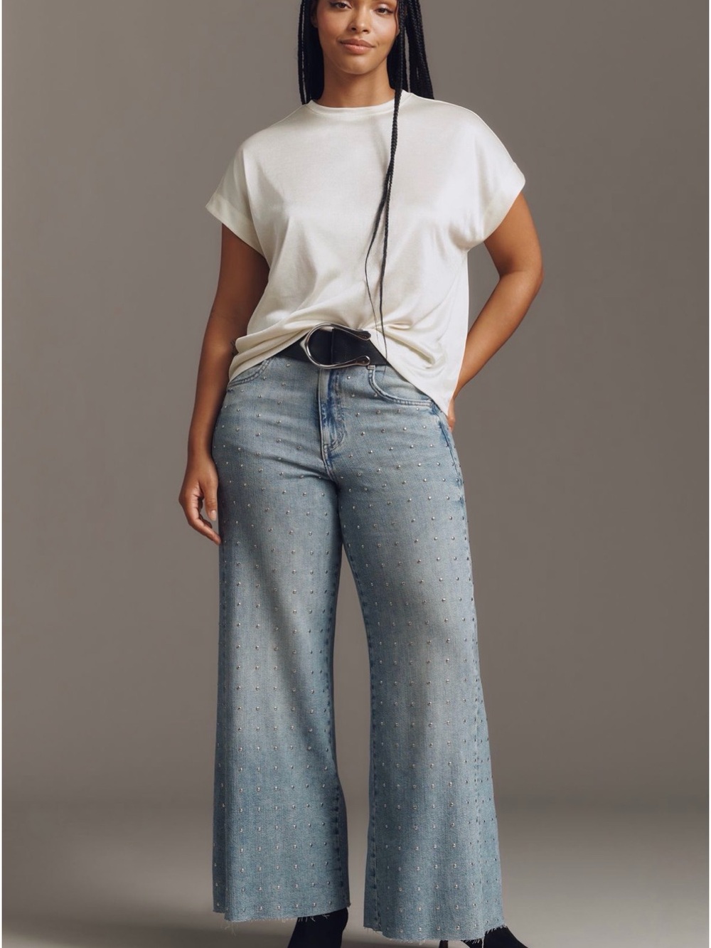 Anthropologie Pilcro Studded Jeans 25 NWT - Picture 6 of 14